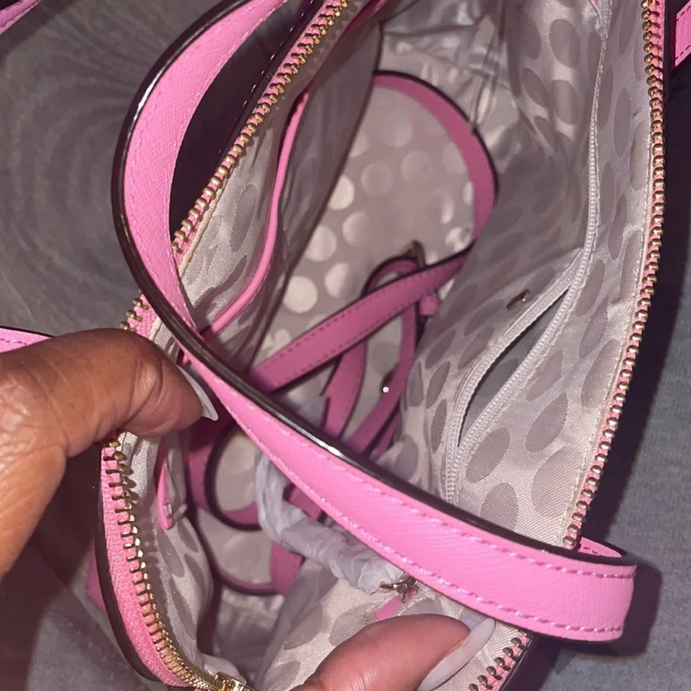 Kate Spade Rouge Pink Cedar Street Maise Satchel - Picture 3 of 5